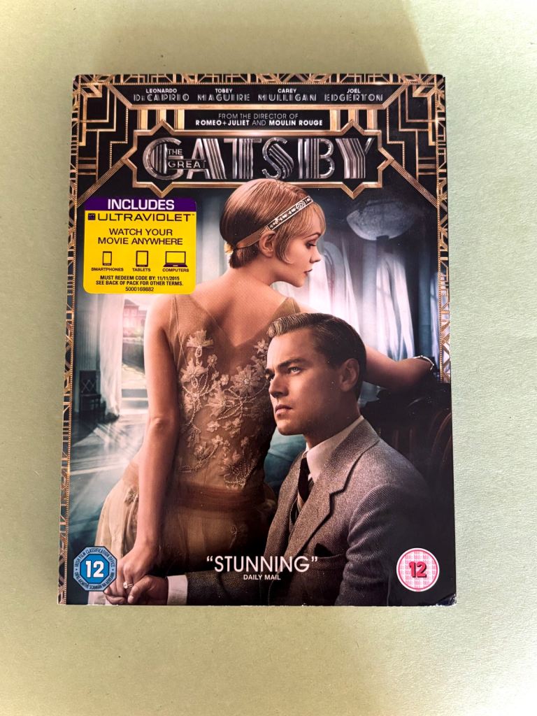The Great Gatsby on DVD