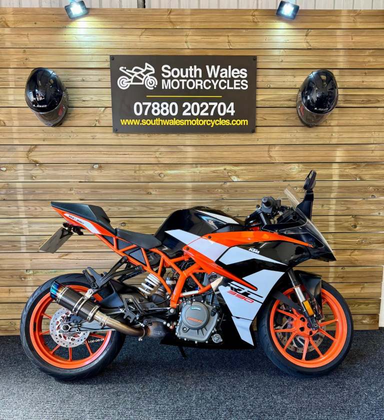 KTM RC 390 / 2017 (67) model / covered 14,395 miles