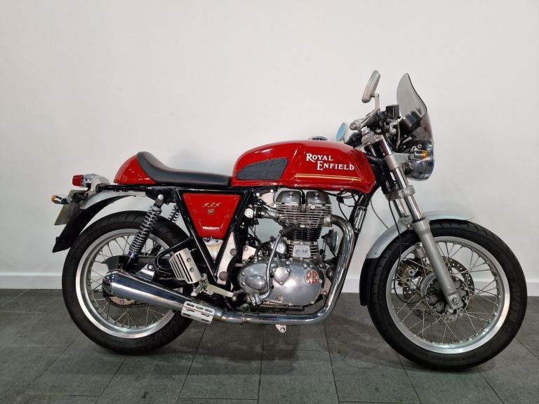 2014 Royal Enfield 535 Continental GT, Kick & Electric Start, Sports Silencer