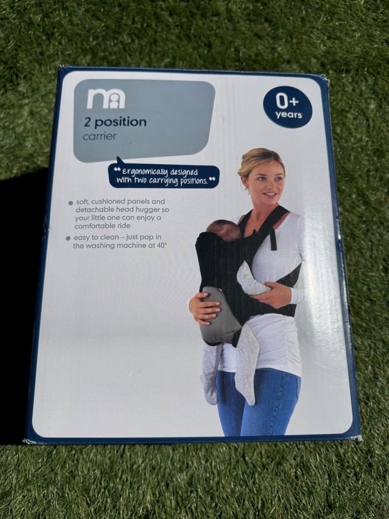 Brand new and unused 0+ baby carrier