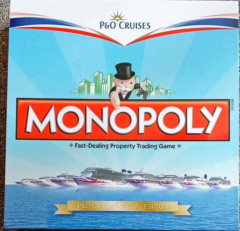Monopoly P&O Cruises Special Edition  Brand New & Sealed
