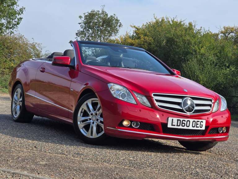 2010 Mercedes-Benz E Class 3.0 E350 CDI V6 BlueEfficiency SE Cabriolet G-Tronic