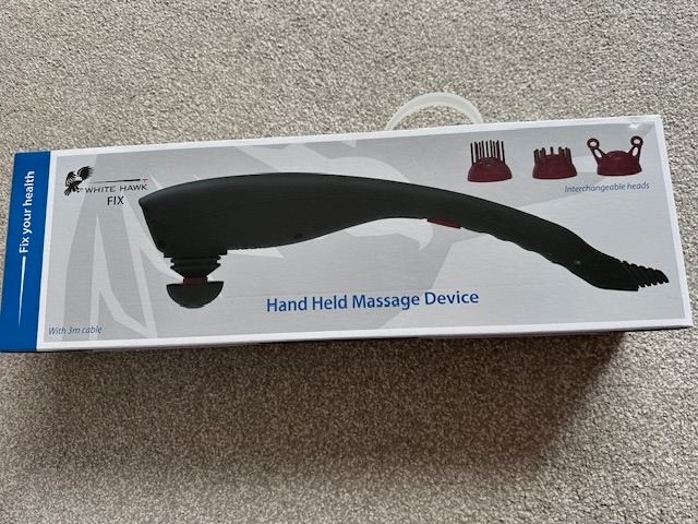 WhiteHawk Fix hand held massager with attachments