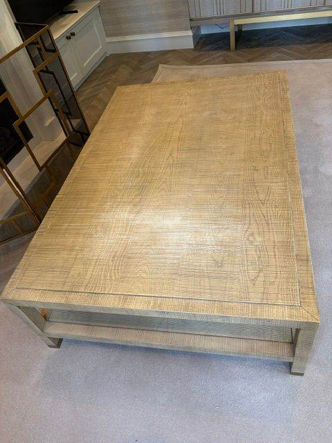 Andrew Martin "Raffles" coffee table large rectangular
