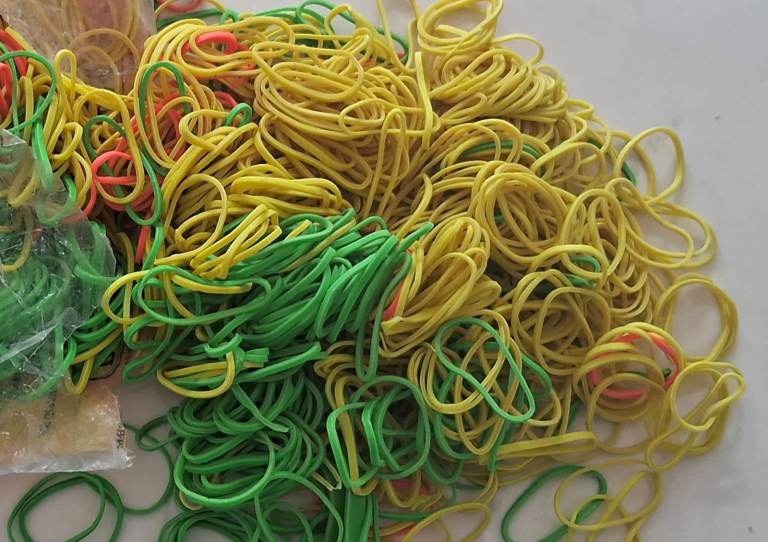 New Poly Rubber Bands 250 grams pack