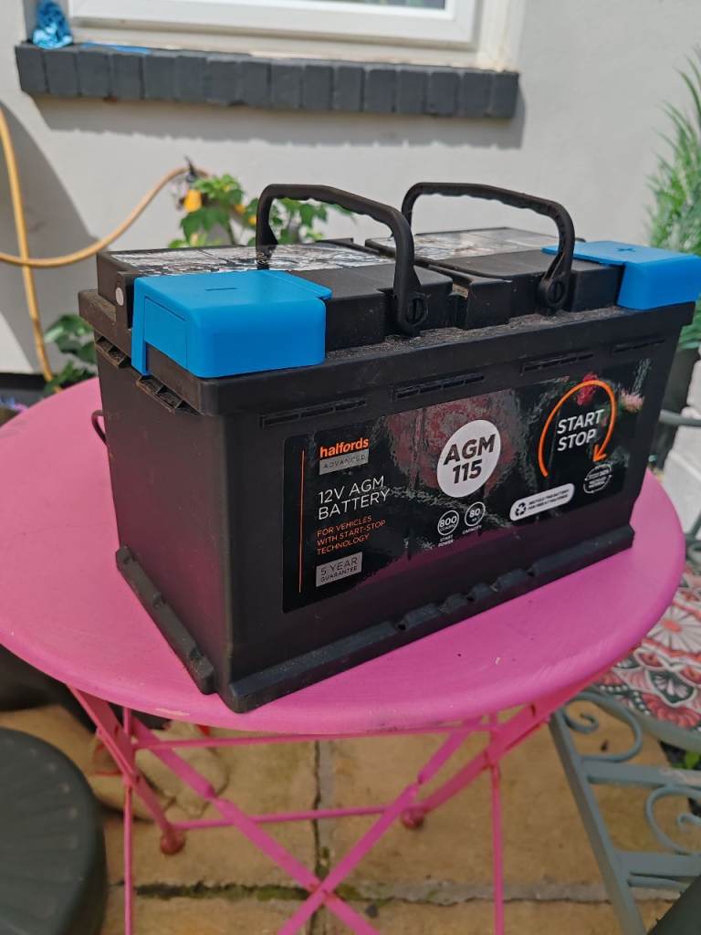 Agm halfords battery