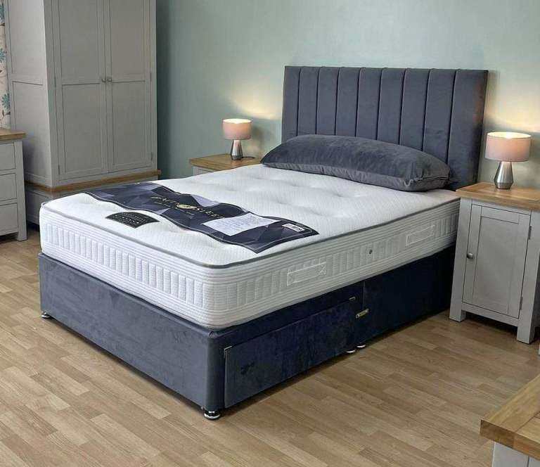Brand-New King Size & Super King Size DIVAN Bed / With Mattress Brand New =SAME DAY DELIVERY COD🚛🚚