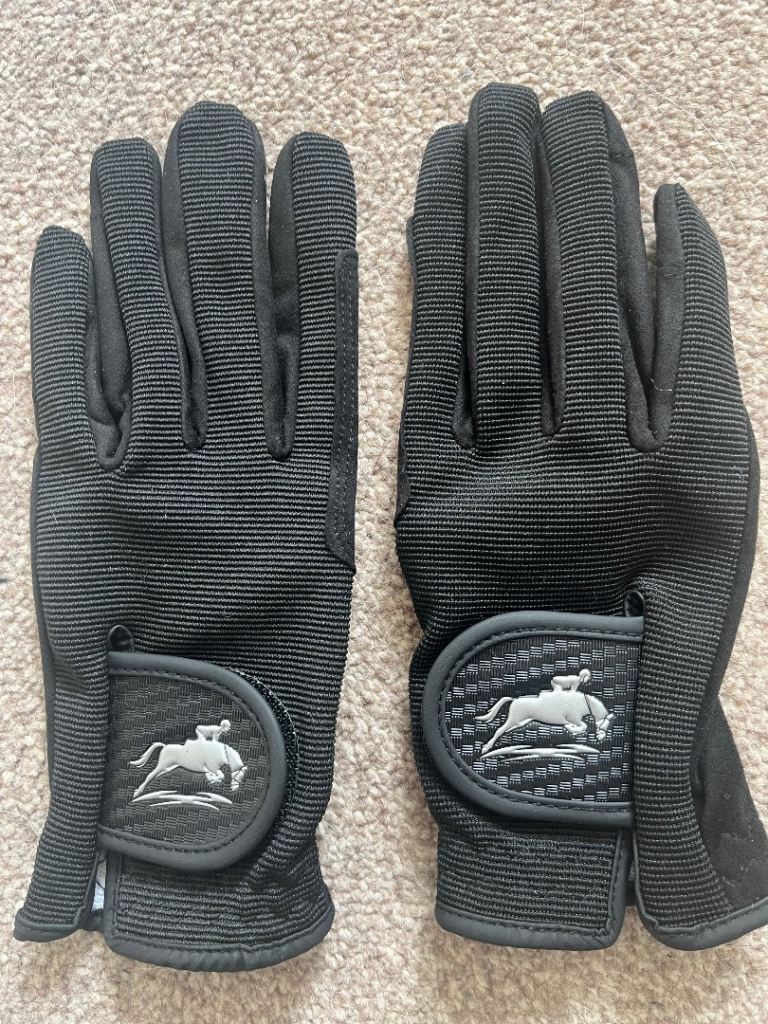 Ladies lightweight horse riding gloves 