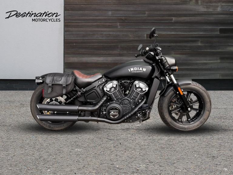 2022 Indian Motorcycle Scout BOBBER Petrol black Manual