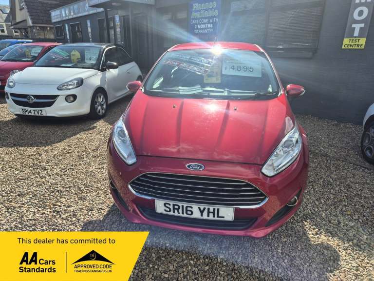 2016 Ford Fiesta 1.0 EcoBoost Zetec 5dr HATCHBACK Petrol Manual