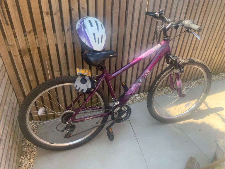  Ladies Halfords Apollo Jewel Mountain Bike - Purple, 6 Speed