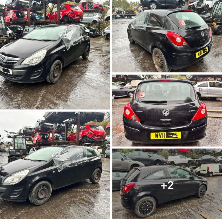 Vauxhall Corsa D. Rear. Tailgate Inc Glass. 