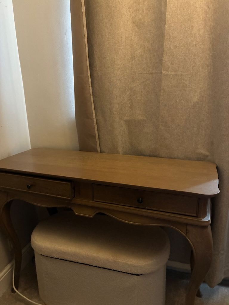 Free Wooden Dressing Table with Two Drawers – Good Condition