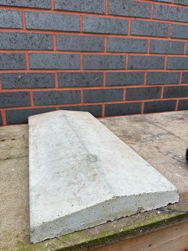 Concrete Coping Stones / Wall Caps – 5 Available
