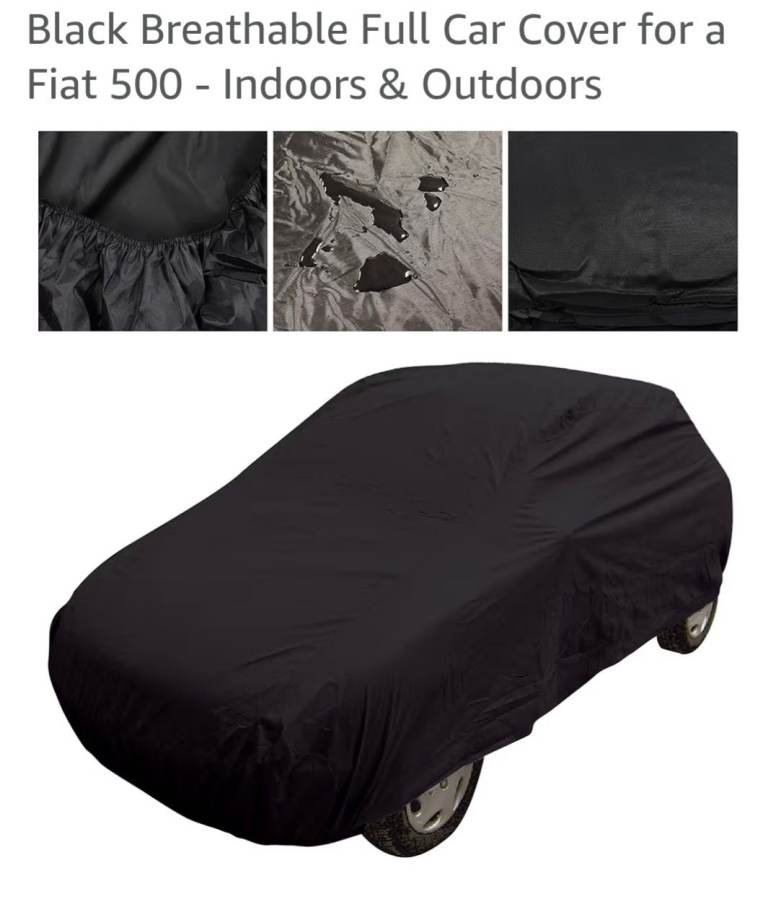 CAR COVER FOR FIAT 500