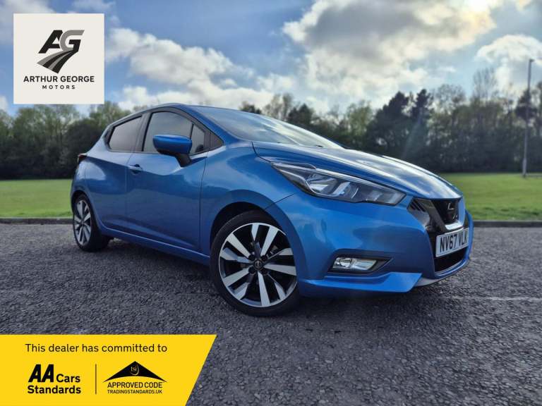 2017 Nissan Micra 0.9 IG-T Tekna Hatchback 5dr Petrol Manual Euro 6 (s/s) (90 ps) Hatchback Petro...