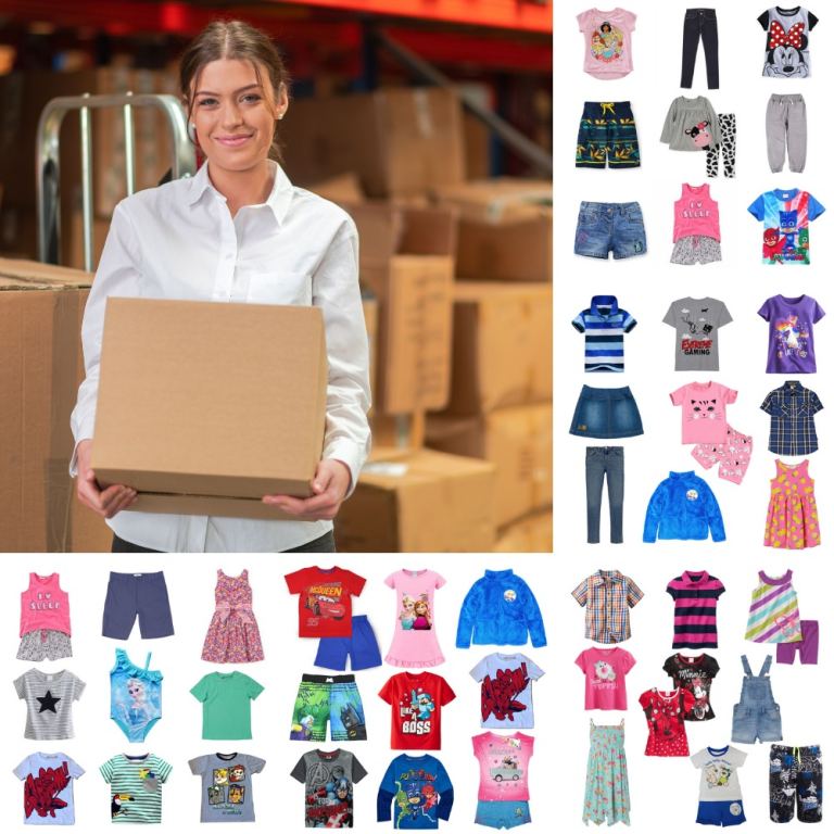 Wholesale Children's clothing parcels for online resellers and traders