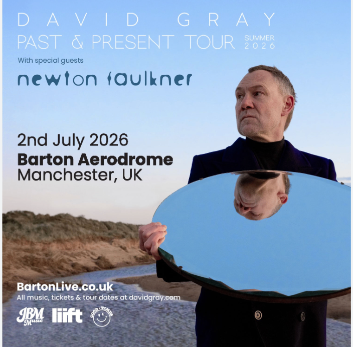 David Gray & Newton Faulkner Vip Tickets x 2 - 2nd July 2026 Manchester