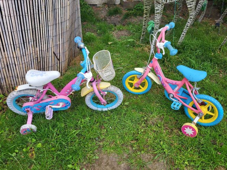 X2 kids peppa pig bikes