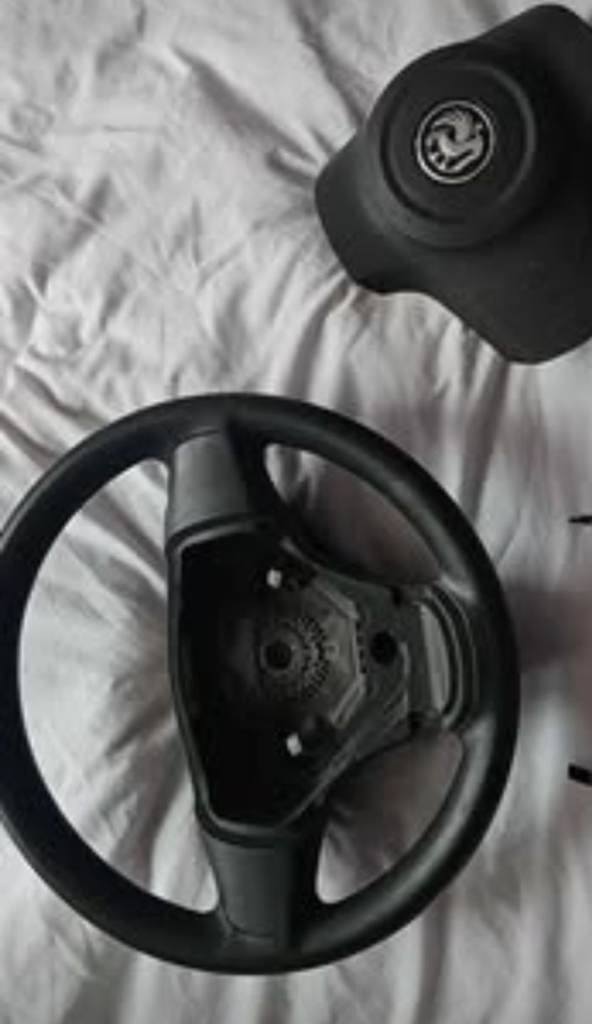 Vauxhall corsa D steering wheel 