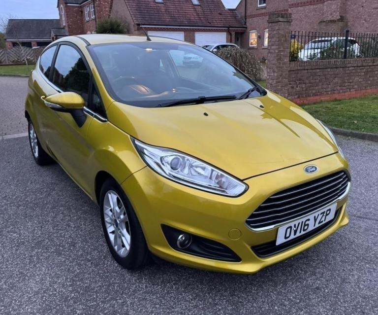 2016 FORD FIESTA 1.25 ZETEC LONG MOT FSH CAMBELT DONE! JUST SERVICED LOVELY CAR!