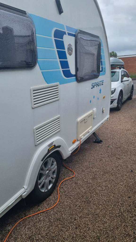 2013 swift sprite alpine 2 berth end dressing room