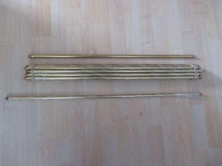 Brass Stair Rods - Gold/Brass Colour, Good Condition