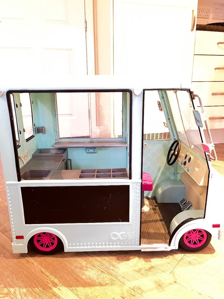 American girl doll ice cream truck 