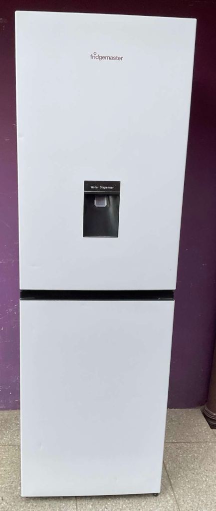 Fridgemaster White Fridge Freezer with Water Dispenser
