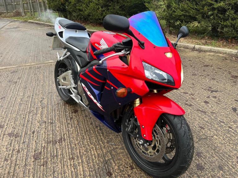 2006 06 HONDA CBR600RR-5 CBR 600 RR R6 SPORTS CBR600RRRED HPI CLEAR 6k MILES