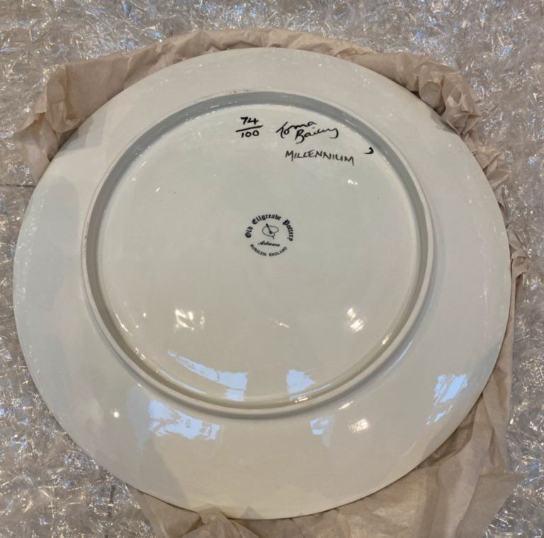 Vintage Lorna Bailey limited edition 74/100 ‘Millennium’ charger