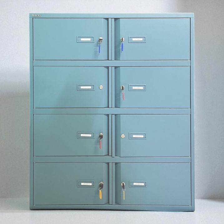 Bisley Blue 8 Door Storage Locker