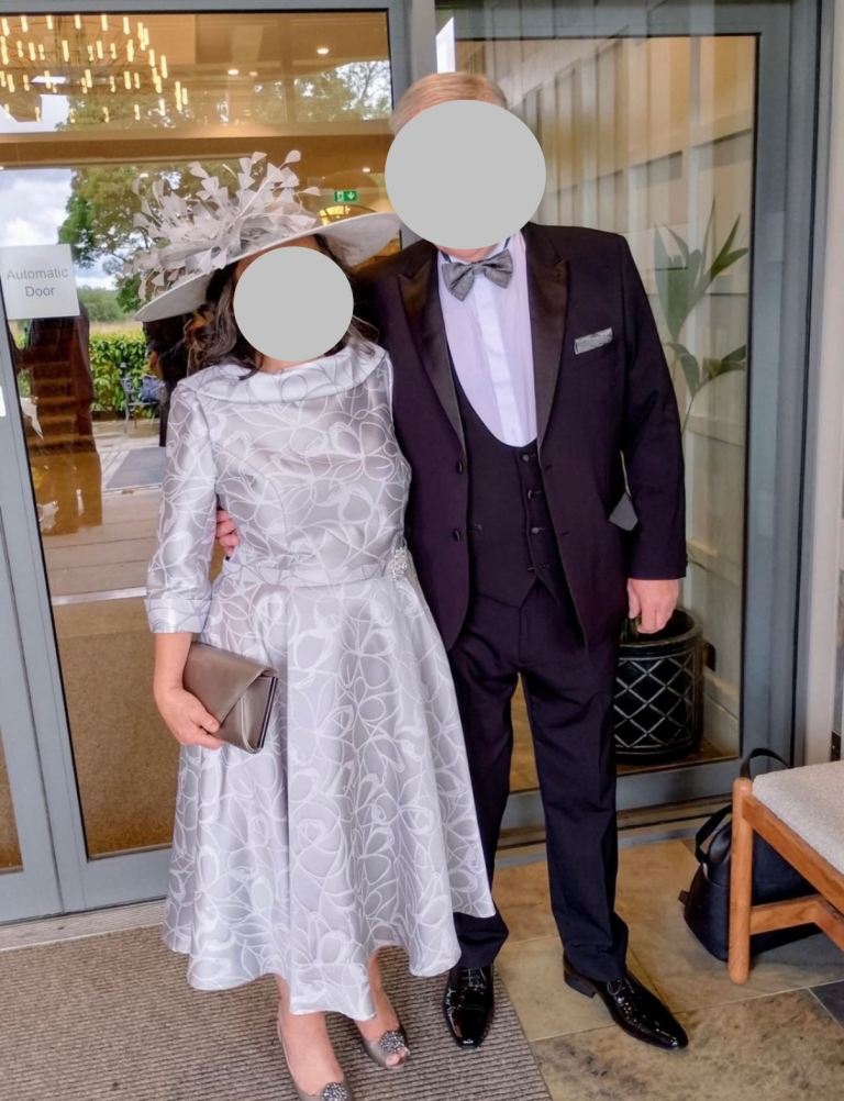 Gorgeous Condici mother of the bride / groom outfit with hat