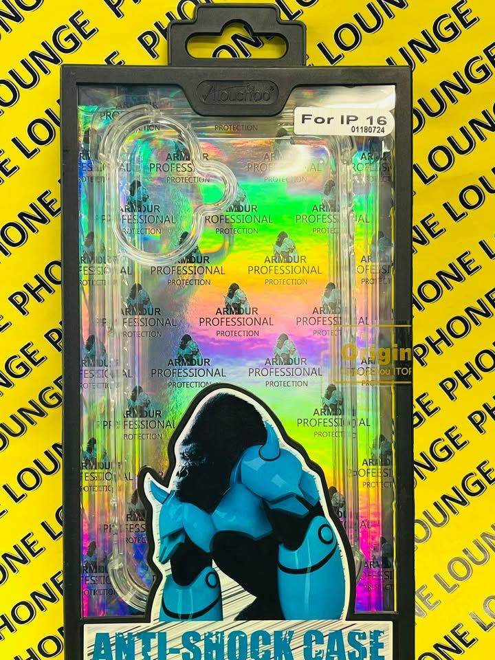 iPhone 16 Series Strong Anti Shock Clear Case