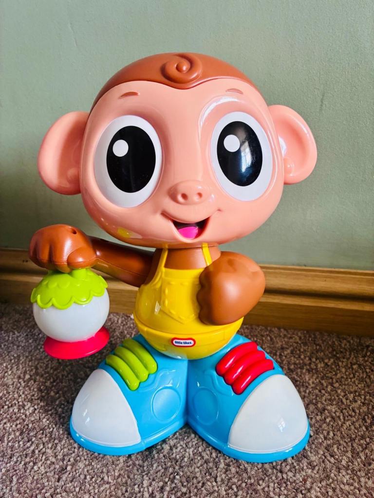 Little Tikes Dancing Monkey Baby Activity Toy – Good Condition