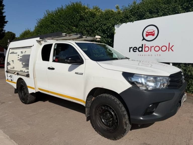 2018 Toyota Hilux 2.4 D-4D Active Pickup Double Cab 4dr Diesel Manual 4WD Euro 6 (3.5t) (150  Pic...