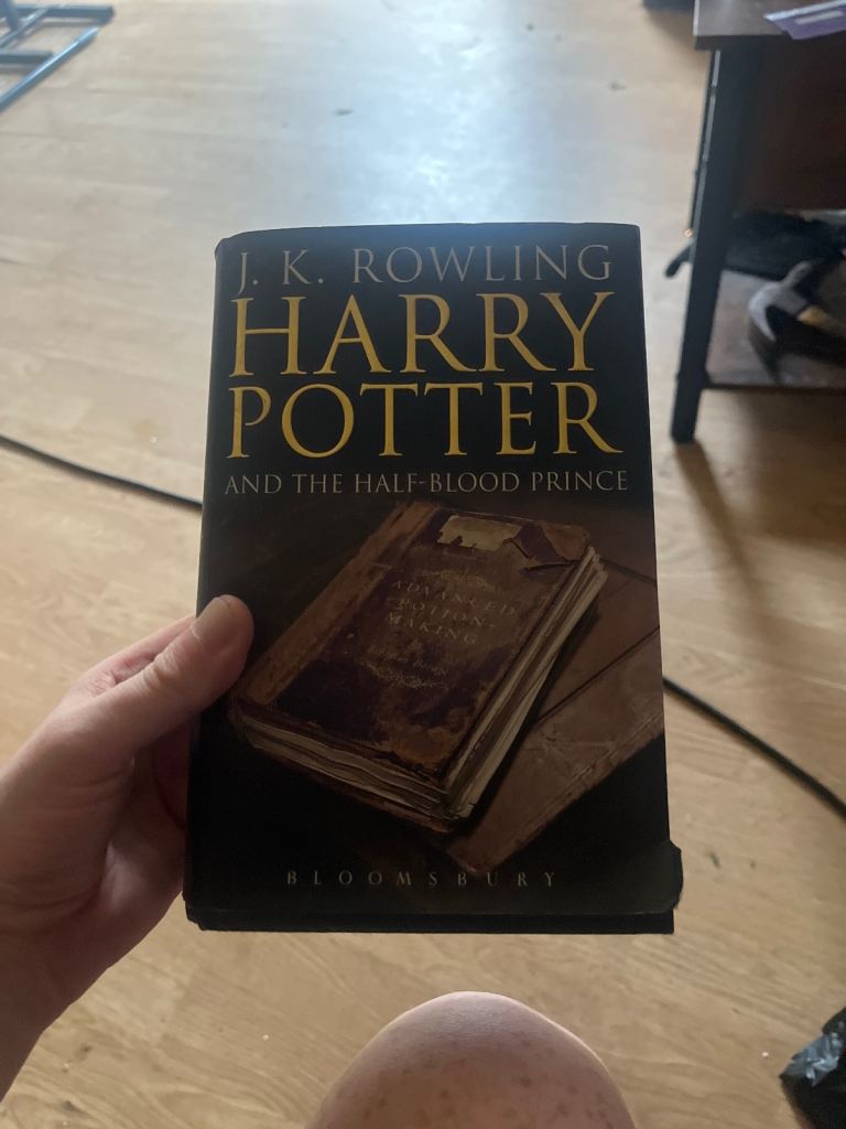 Harry Potter and the half blood prince 1st edition misprinted 
