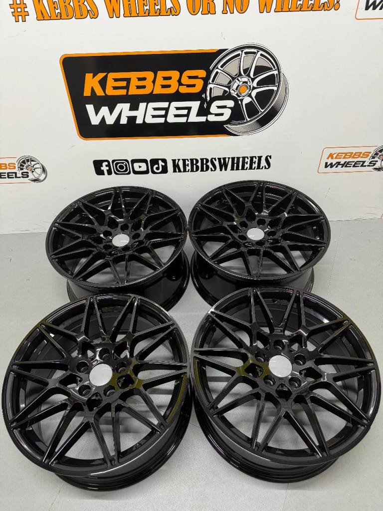 18” BMW 666M REPLACEMENT ALLOY WHEELS 1 SERIES 2 SERIES 3 SERIES 4 SERIES 5 SERIES 6 SERIES
