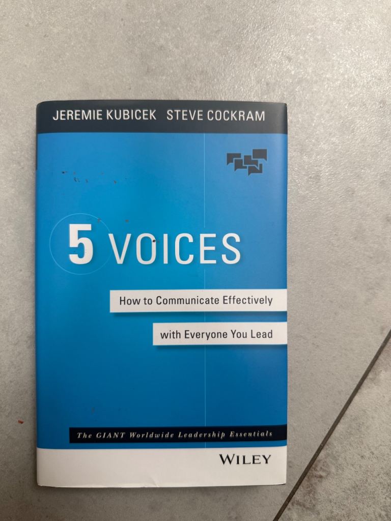 5 Voices by Jeremie Kubicek - Hardback