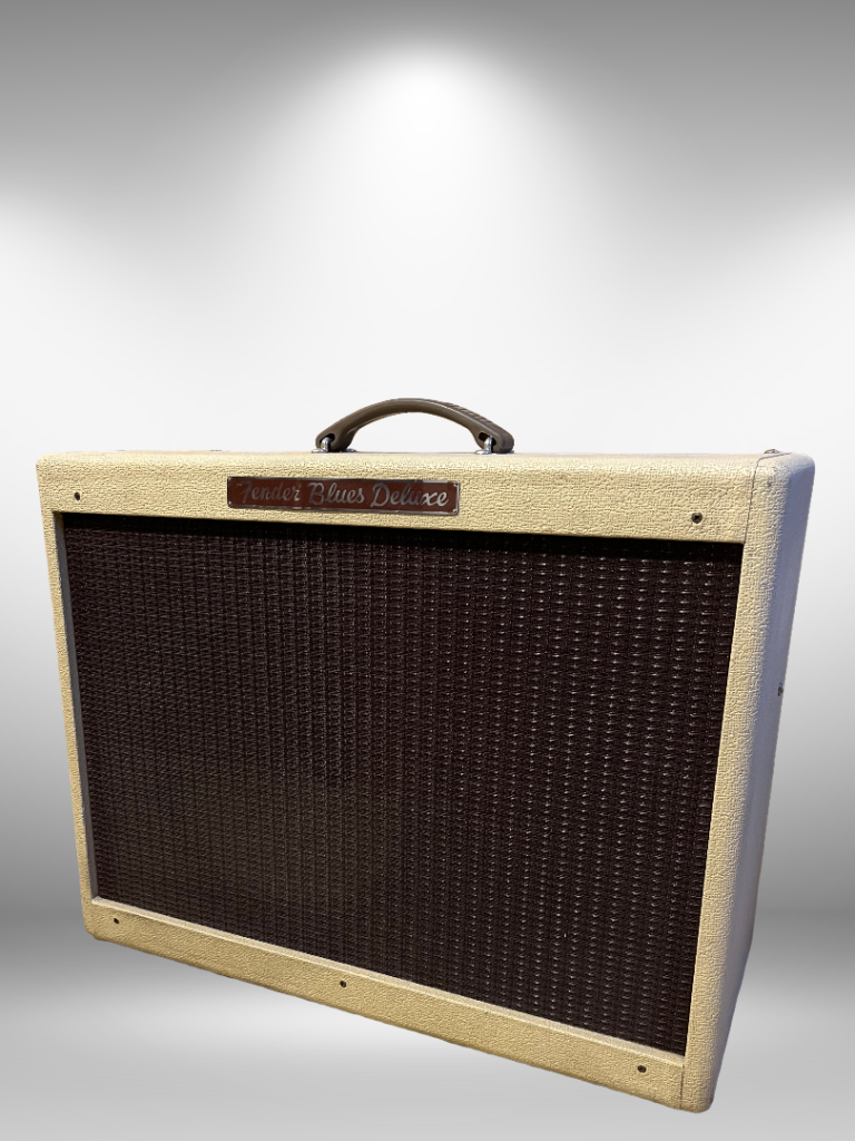 Fender Blues Deluxe Amp, 1994-1996, Hot Rod Series, Blonde Tolex, Oxblood Grill, Limited Edition