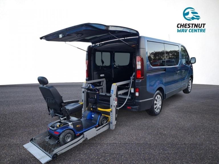 Renault Trafic WAV Wheelchair Access Lift L1H1 SWB Only 35K Miles! 2018 No VAT