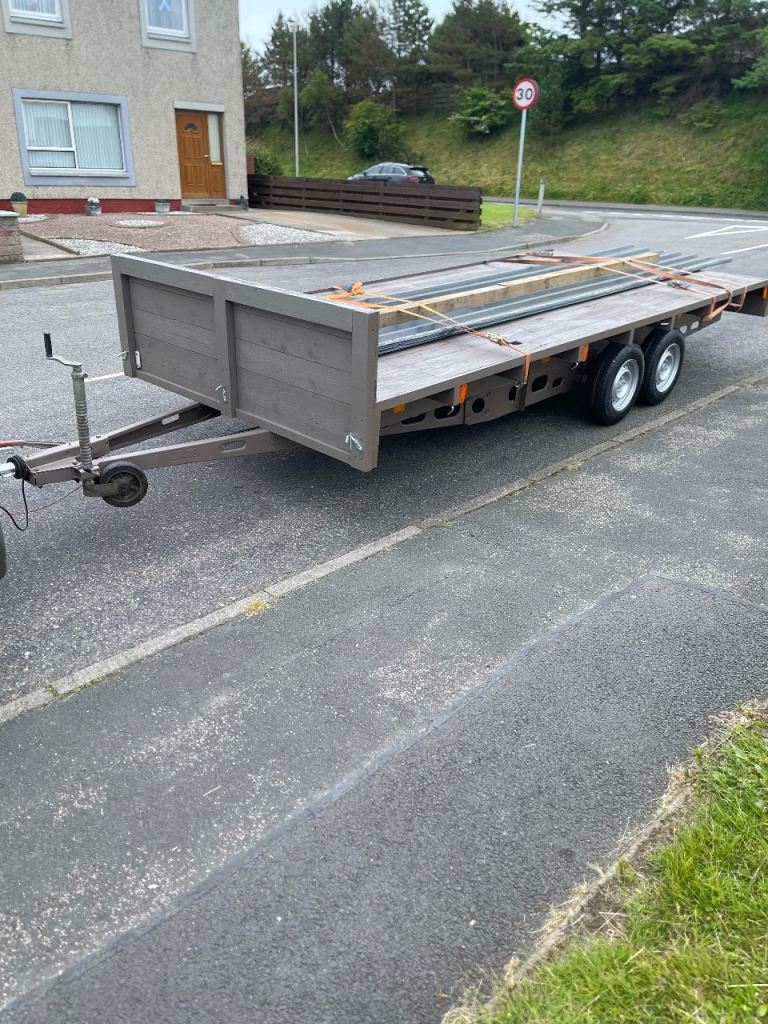 flat bed trailer