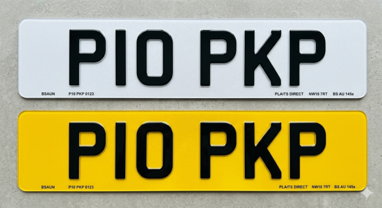 P10 PKP Private Registration Number Plate Cherished DVLA V778