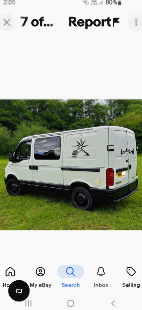 Renault Master Campervan 2499cc