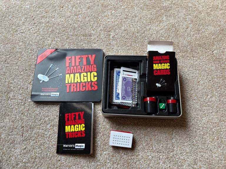 Marvin's Magic 50 Amazing Magic Tricks Set