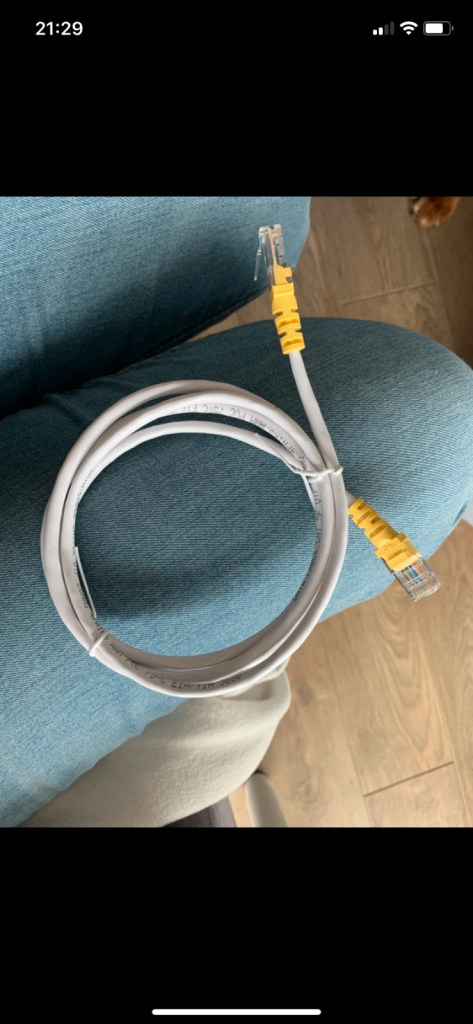 Ethernet cable 