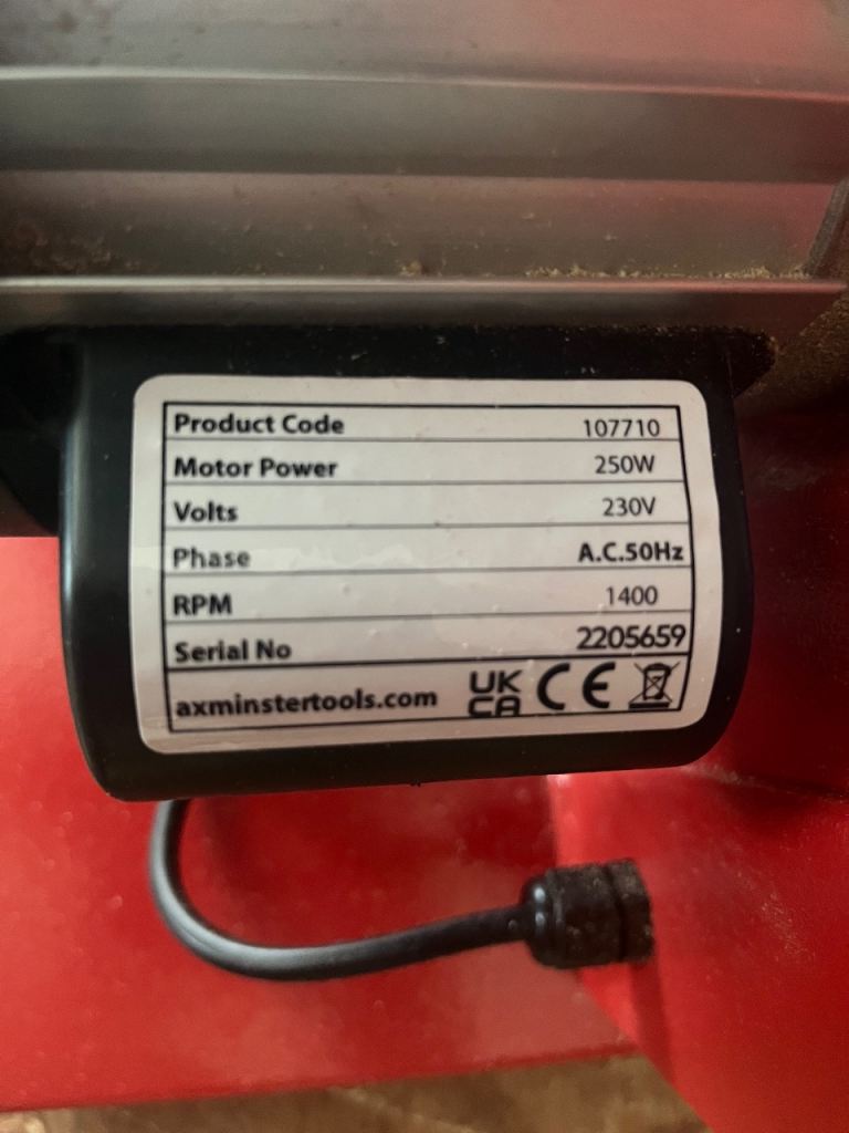 Axminster Tabletop Bandsaw