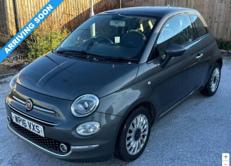 2016 Fiat 500 1.2 Lounge Hatchback 3dr Petrol Manual Euro 6 (s/s) (69 bhp) Hatchback Petrol Manual