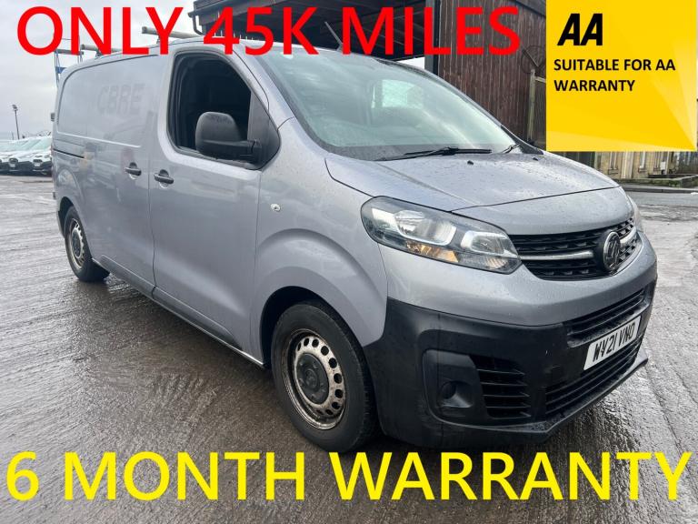 2021 Vauxhall Vivaro 2700 1.5d 100PS Edition H1 Van PANEL VAN Diesel Manual