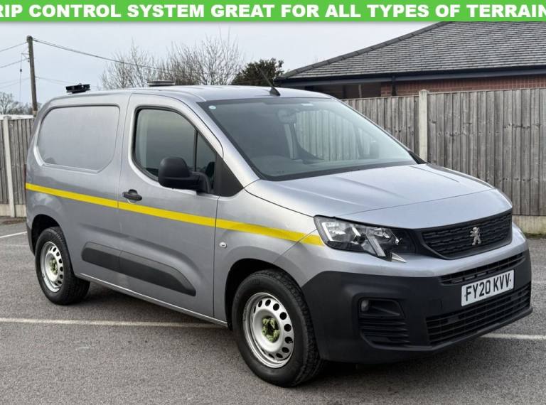 2020 Peugeot Partner 1.5 BlueHDi 1000 Grip Standard Panel Van 5dr Diesel Manual SWB Euro 6 (s/s) ...
